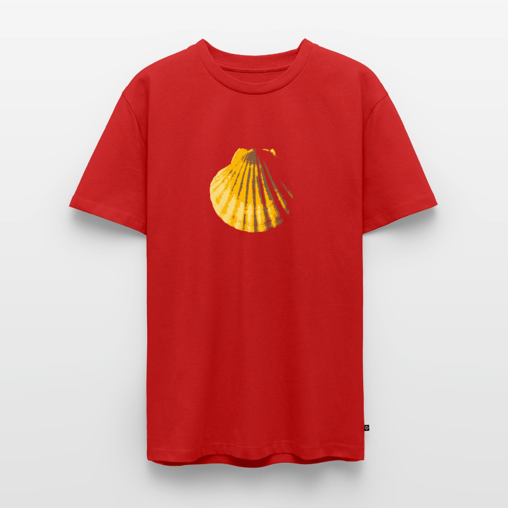 Jakobsmuschel | Männer Premium T-Shirt - Rot