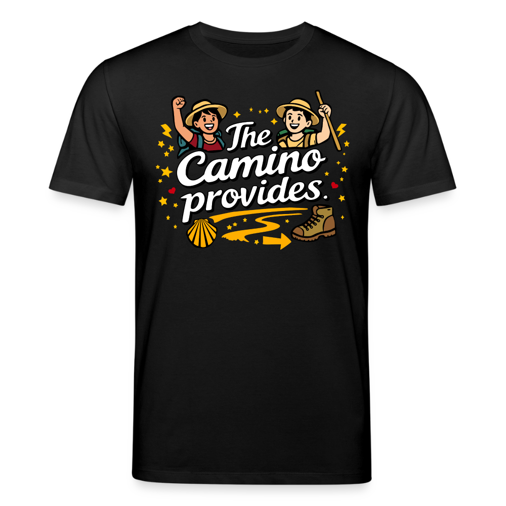 T-Shirt: The Camino provides 180g/m2 - Schwarz