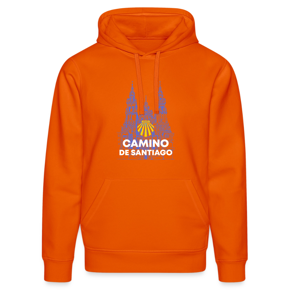 Unisex Hoodie: Camino de Santiago - Cathedral - Tieforange