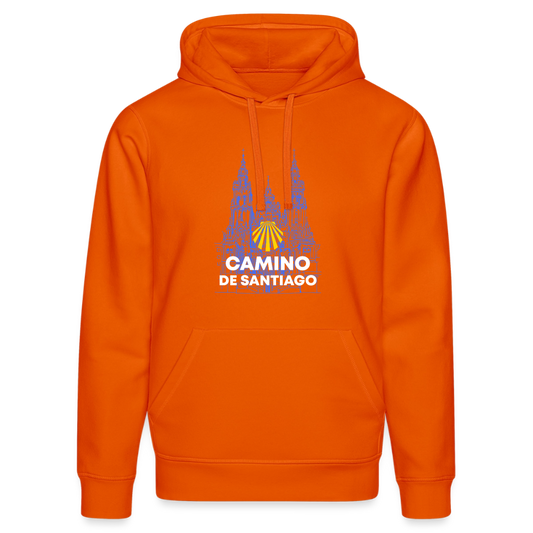 Unisex Hoodie: Camino de Santiago - Cathedral - Tieforange