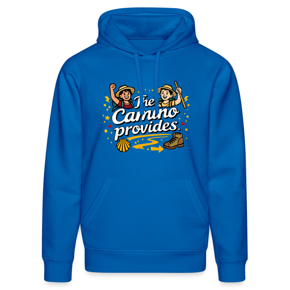 Unisex Hoodie: The Camino provides - Königsblau