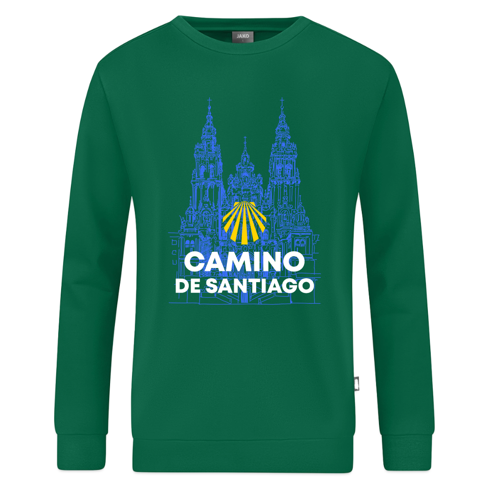 Sweatshirt: Camino de Santiago - Cathedral - Kelly Green