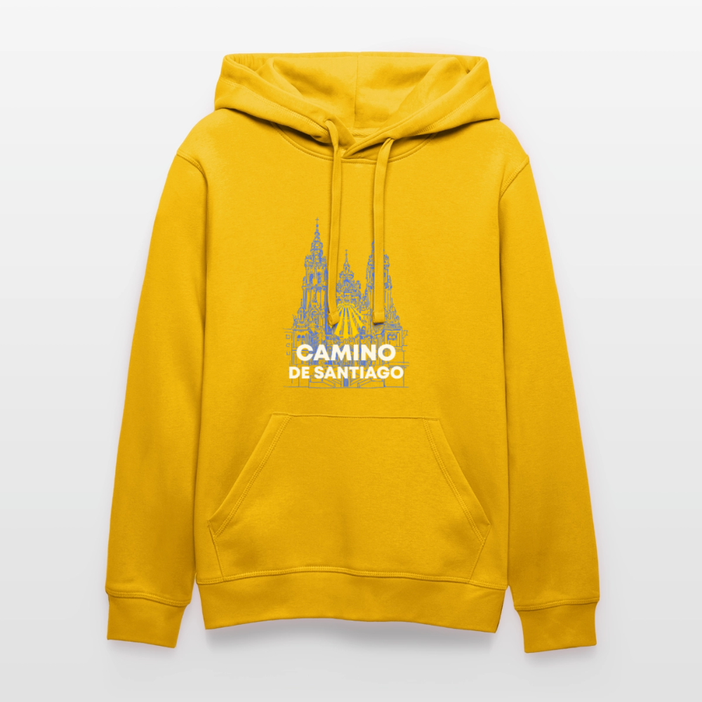 Unisex Hoodie: Camino de Santiago - Cathedral - Spektralgelb