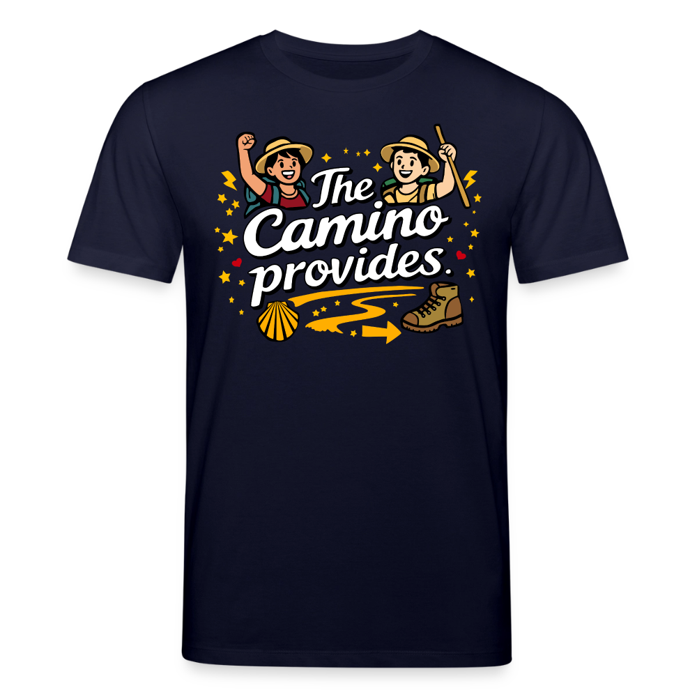 T-Shirt: The Camino provides 180g/m2 - Navy