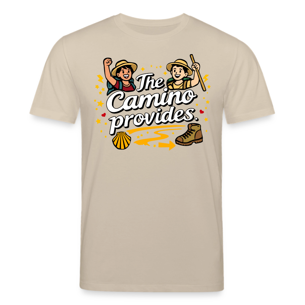 T-Shirt: The Camino provides 180g/m2 - Beige