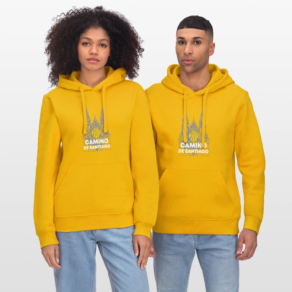 Unisex Hoodie: Camino de Santiago - Cathedral - Spektralgelb
