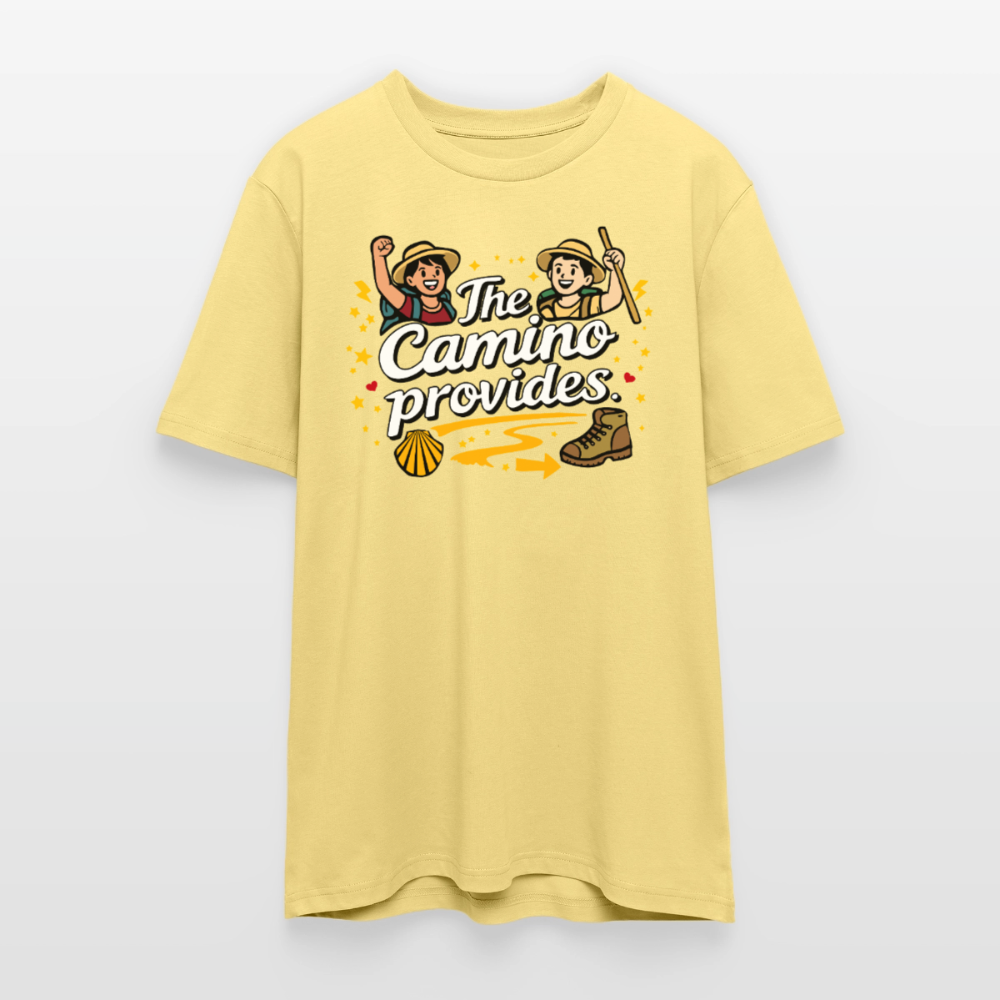 T-Shirt: The Camino provides 180g/m2 - Gelb Viva 