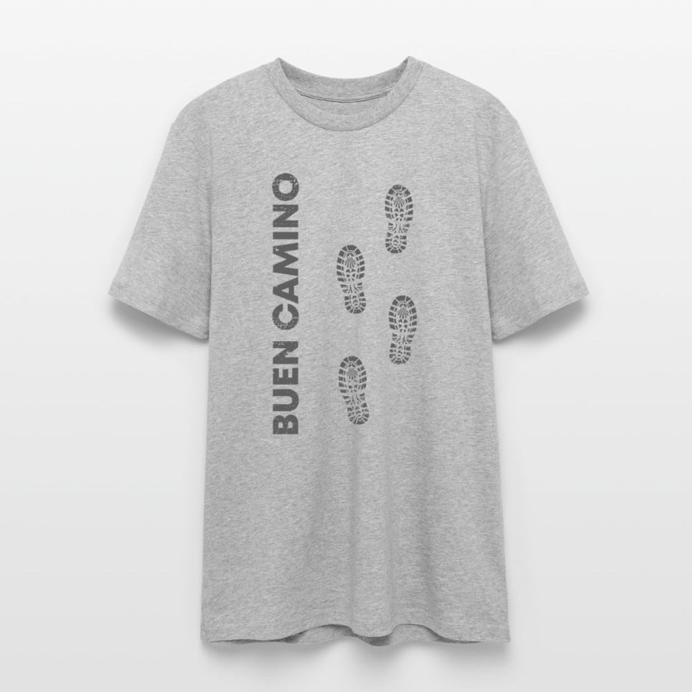 T-Shirt: Buen Camino - dark 180g/m2 - Grau meliert