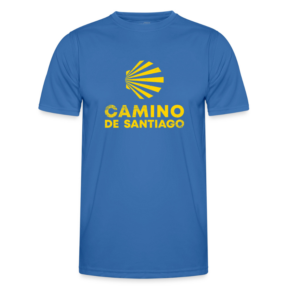 Männer Funktions-T-Shirt: Camino de Santiago - Viera - Königsblau