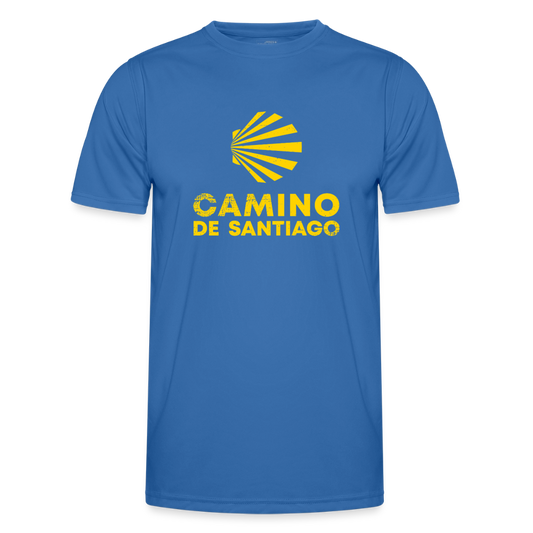 Männer Funktions-T-Shirt: Camino de Santiago - Viera - Königsblau