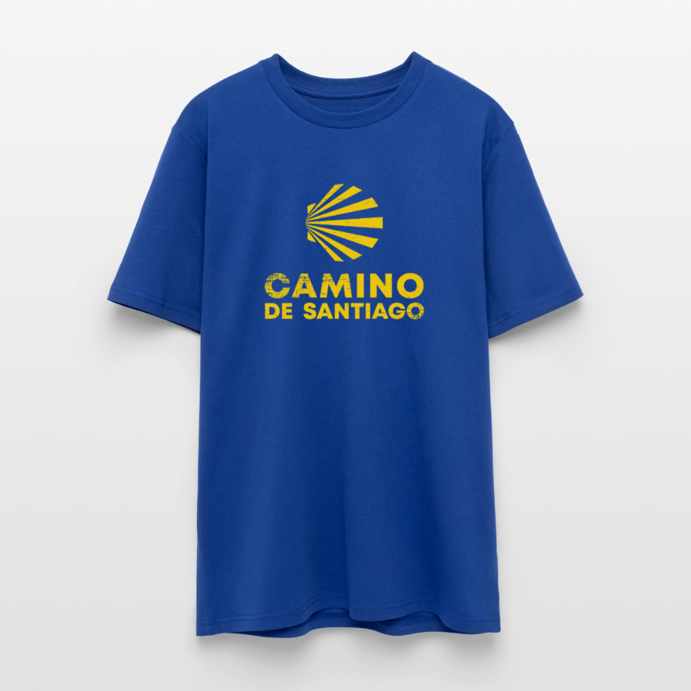 T-Shirt: Camino de Santiago Viera rough - 180g/m2 - Dunkelblau