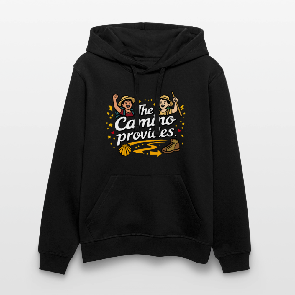 Unisex Hoodie: The Camino provides - Schwarz