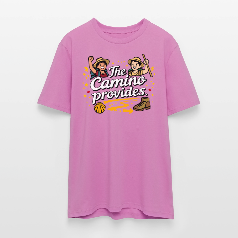 T-Shirt: The Camino provides 180g/m2 - Pink