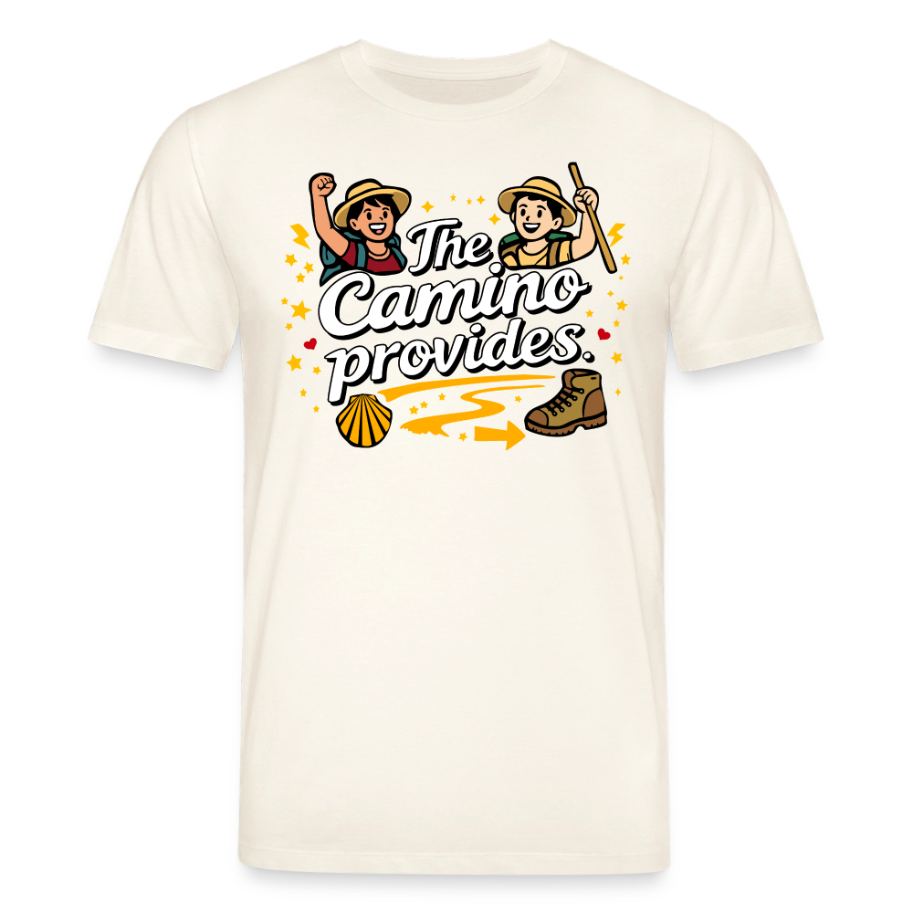 T-Shirt: The Camino provides 180g/m2 - Naturweiß 