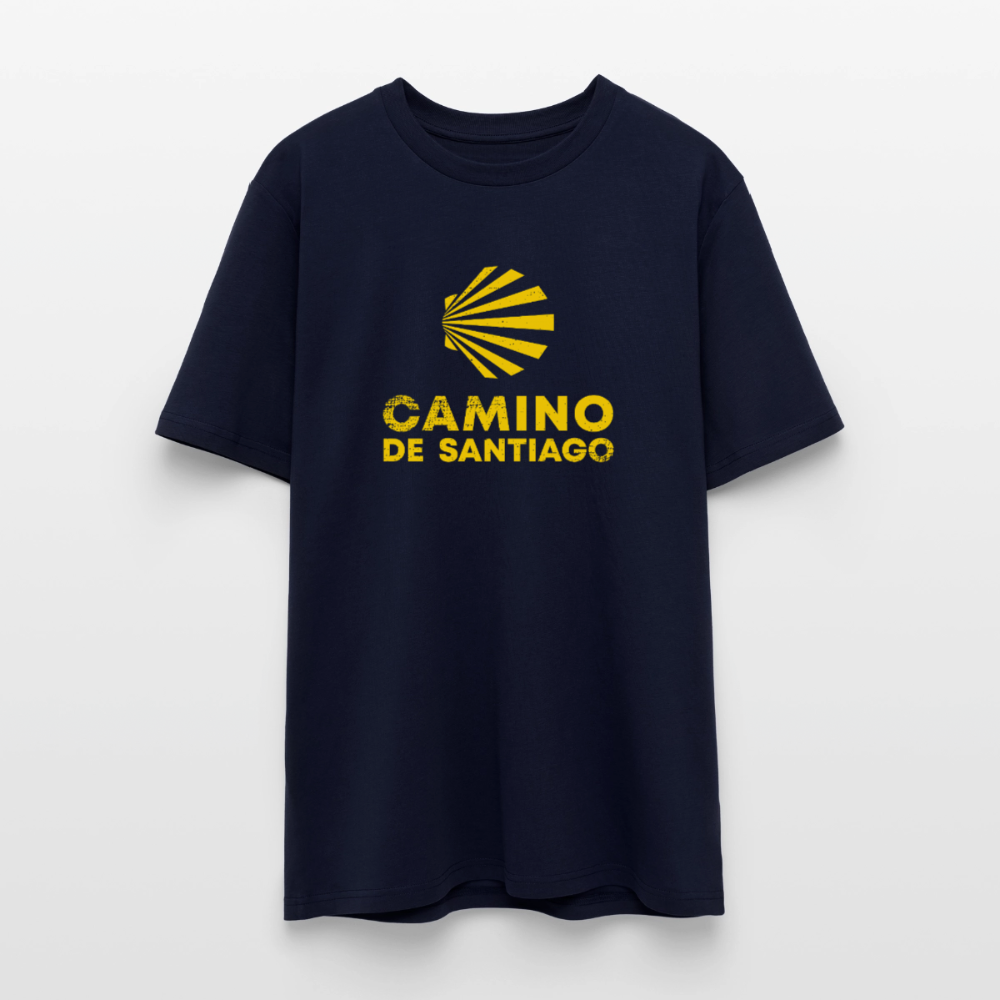 T-Shirt: Camino de Santiago Viera rough - 180g/m2 - Navy