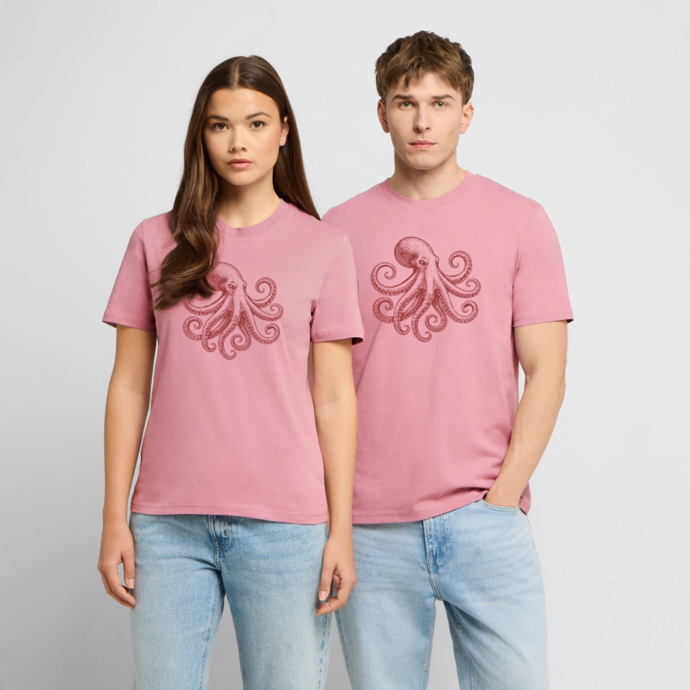 T-Shirt: Pulpo red - Lila Traum
